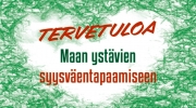 Tervetuloa syysväentapaamiseen